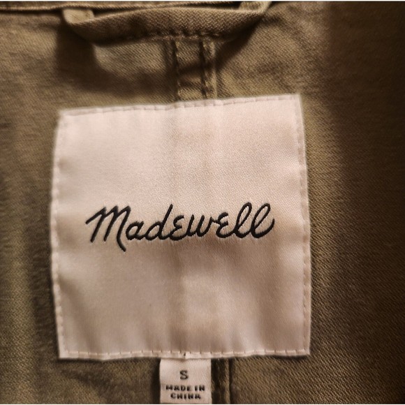 Madewell Field Anorak Size Small Green Jacket Coat Style J4690 F401 - Picture 2 of 5